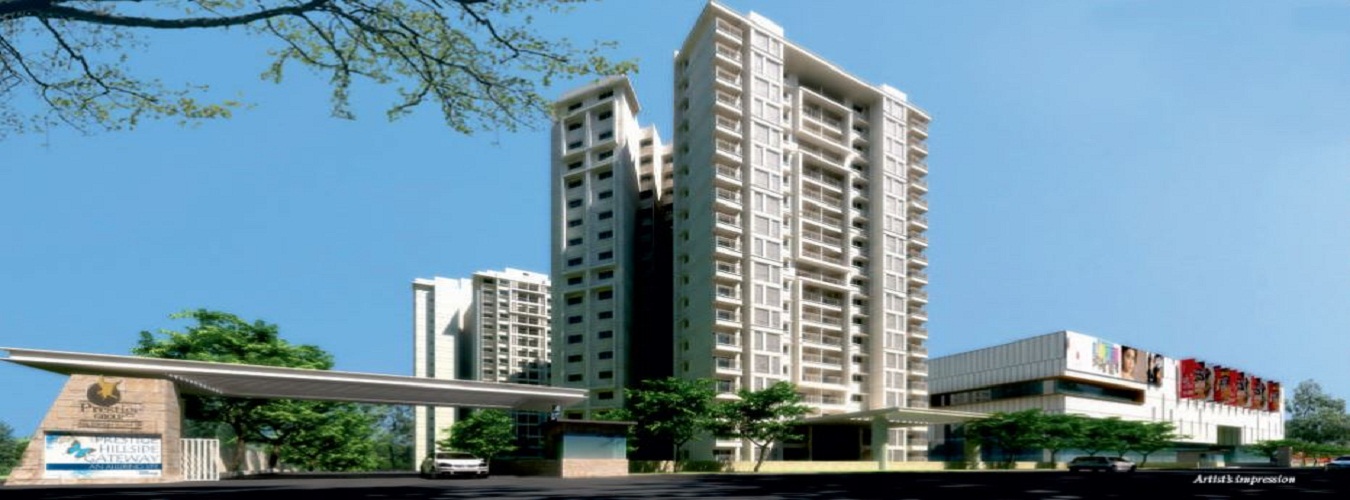 Prestige Hillside Gateway in Kakkanad. New Residential Projects for Buy in Kakkanad hindustanproperty.com.