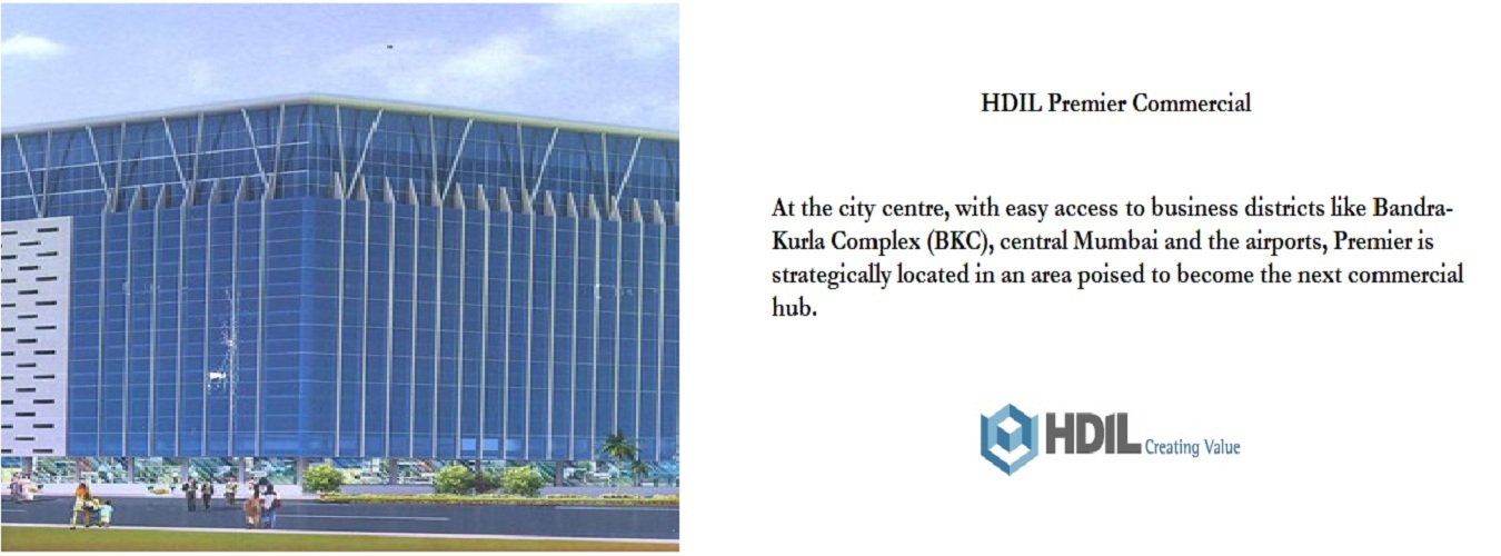 HDIL Premier in Kurla West. New Commercial Projects for Buy in Kurla West hindustanproperty.com.