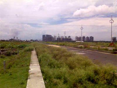 residential land, kolkata, new town action area-i, image