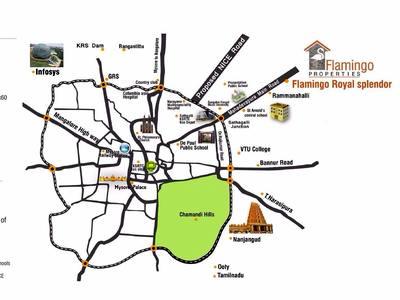 residential land, mysore, mahadevapura road, image