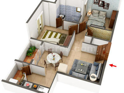 2 BHK , Raipur, image